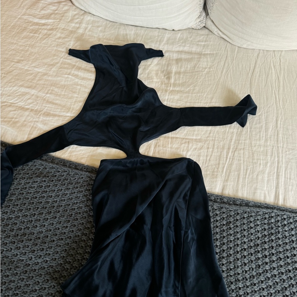 Amanda Uprichard Black Dress